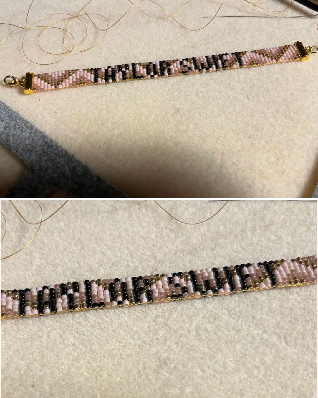 Håndsyet armbånd til Taylor Swift fan